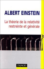 Tapa de La théorie de la relativité restreinte et générale