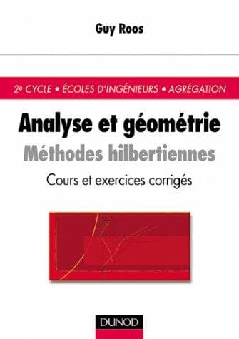 Tapa de Analyse et géométrie