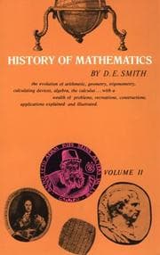 Tapa de History of mathematics