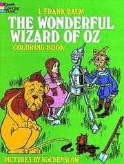 Tapa de The Wonderful Wizard of Oz Coloring Book