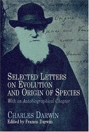 Tapa de Selected Letters on Evolution and Origin of Species