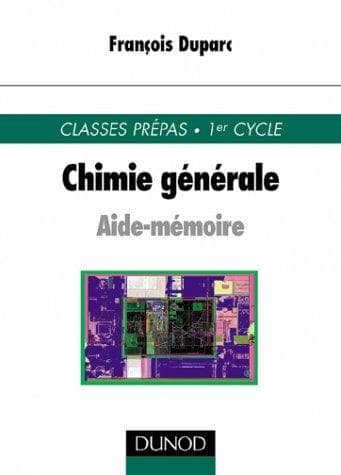 Tapa de Aide-mémoire chimie générale