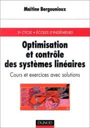 Tapa de Optimisation et Contrôle des systèmes linéaires (2e cycle - écoles d'ingénieurs)