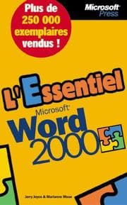 Tapa de L'Essentiel Microsoft Word 2000
