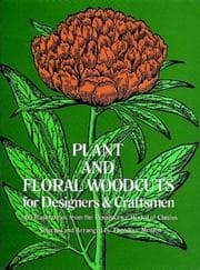 Tapa de Plant and floral woodcuts for designers and craftsmen