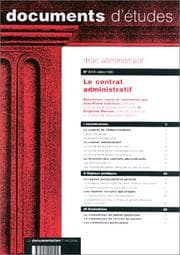 Tapa de Le contrat administratif