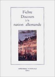 Tapa de Discours a la nation allemande (br) (La salamandre) (French Edition)