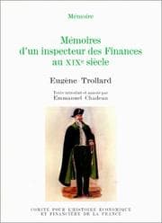 Tapa de Mémoires d'un inspecteur des finances au XIXe siècle