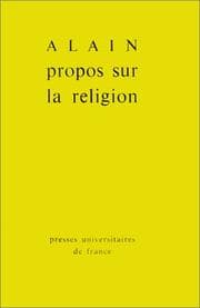 Tapa de Propos sur la religion