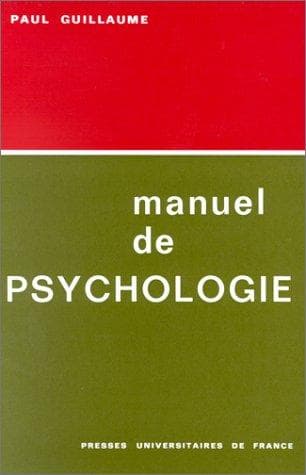 Tapa de Manuel de psychologie