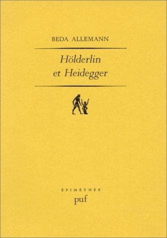Tapa de Hölderlin et Heidegger
