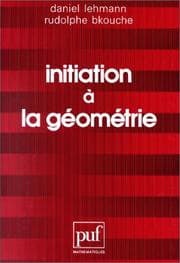 Tapa de Initiation à la géométrie