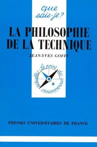 Tapa de La philosophie de la technique