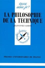 Tapa de La philosophie de la technique