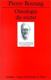Tapa de Ontologie du secret