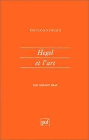 Tapa de Hegel et l'Art