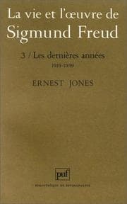 Tapa de La Vie et l'oeuvre de Sigmund Freud, tome 3
