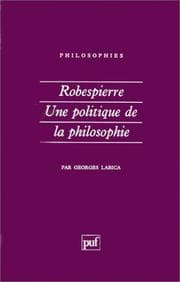 Tapa de Robespierre, une politique de la philosophie