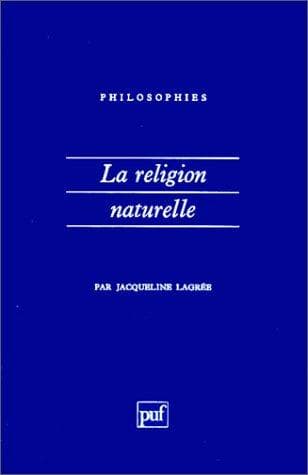 Tapa de La Religion naturelle