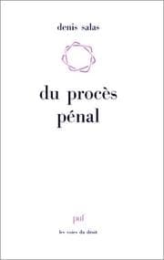 Tapa de Du procès pénal