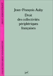 Tapa de Droit des collectivités périphériques françaises