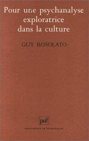 Tapa de Pour une psychanalyse exploratrice dans la culture