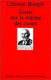Tapa de Essais sur le régime des castes