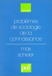 Tapa de Problèmes de sociologie de la connaissance