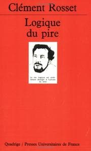 Tapa de Logique du pire