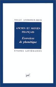 Tapa de Ancien et moyen français