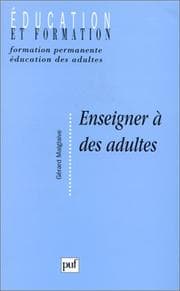 Tapa de Enseigner à des adultes