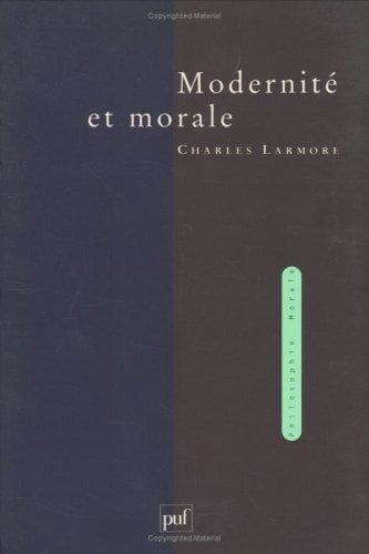 Tapa de Modernité et Morale