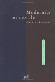 Tapa de Modernité et Morale