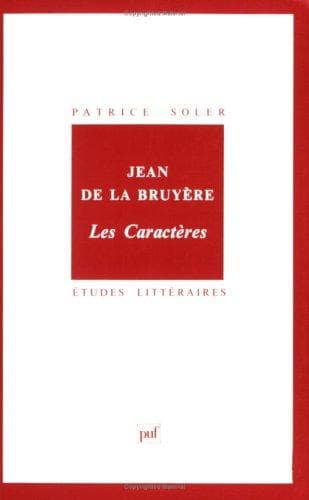Tapa de Jean de La Bruyère