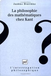 Tapa de La Philosophie des mathématiques chez Kant