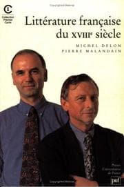 Tapa de Littérature française du XVIIIe siècle
