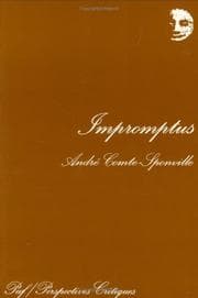 Tapa de Impromptus