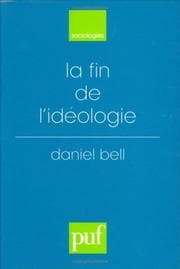 Tapa de La fin de l'idéologie