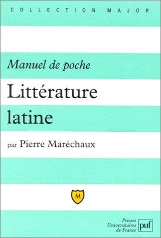 Tapa de Littérature latine