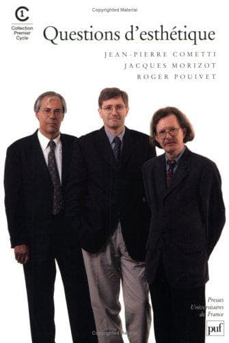 Tapa de Questions d'esthétique