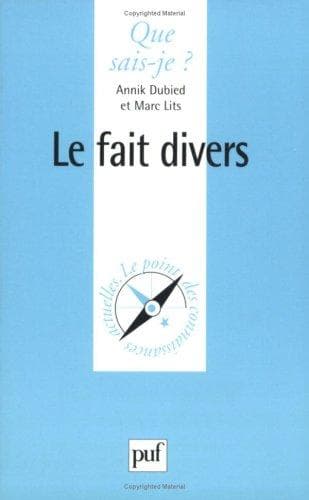 Tapa de Le fait divers