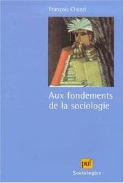 Tapa de Aux fondements de la sociologie