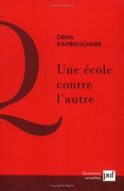 Tapa de Une école contre l'autre