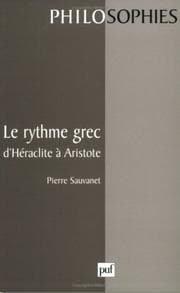 Tapa de Le Rythme grec d'Héraclite à Aristote