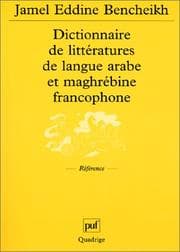 Tapa de Dictionnaire de littératures de langue arabe et maghrébine francophone