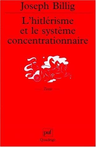 Tapa de L' hitlérisme et le système concentrationnaire