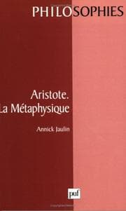 Tapa de Aristote, La métaphysique