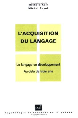 Tapa de L' Acquisition du langage, tome 2