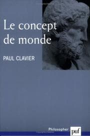 Tapa de Le concept du monde