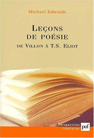 Tapa de Lecons de Poesie